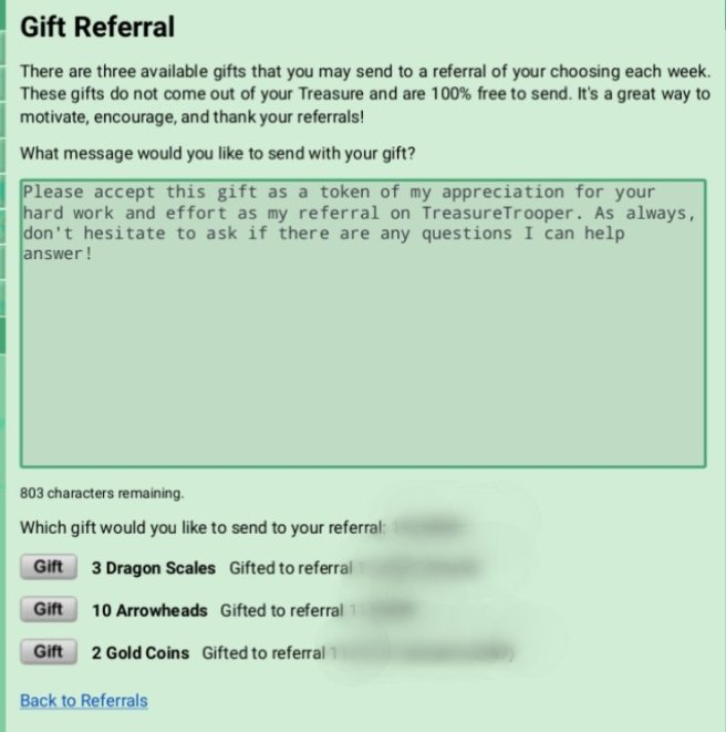 Gift free prizes each week!