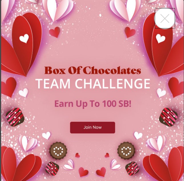 Box of Chocolates Team Challenge Febraury 2020