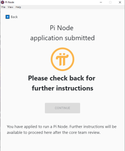 Applying to be a Pi Node